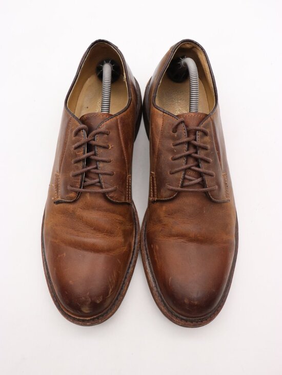 Frye John Addison Men\'s Size 11 D Brown Leather Oxford Derby Dress Casual main image 9
